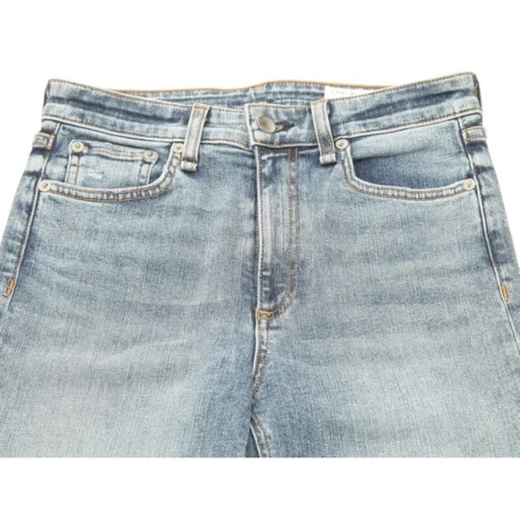 Rag & Bone Jeans Denim Skinny Leg Light Medium NORWALK Blue Color Sz 25 - Picture 2 of 7